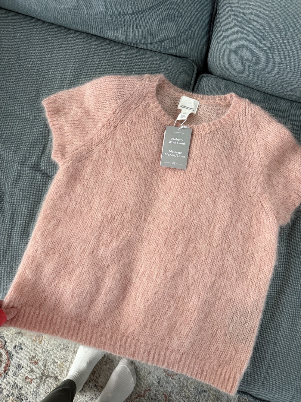H&M Premium Selection Mohair and Wool, L